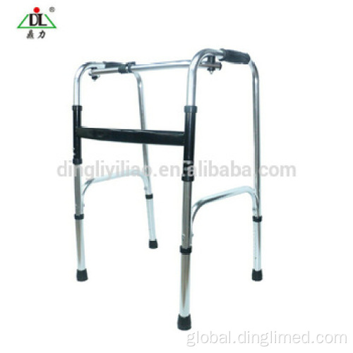 Medical 4-leg Walker Aluminium Alloy Medical 4-leg Walker Walking Aids Supplier